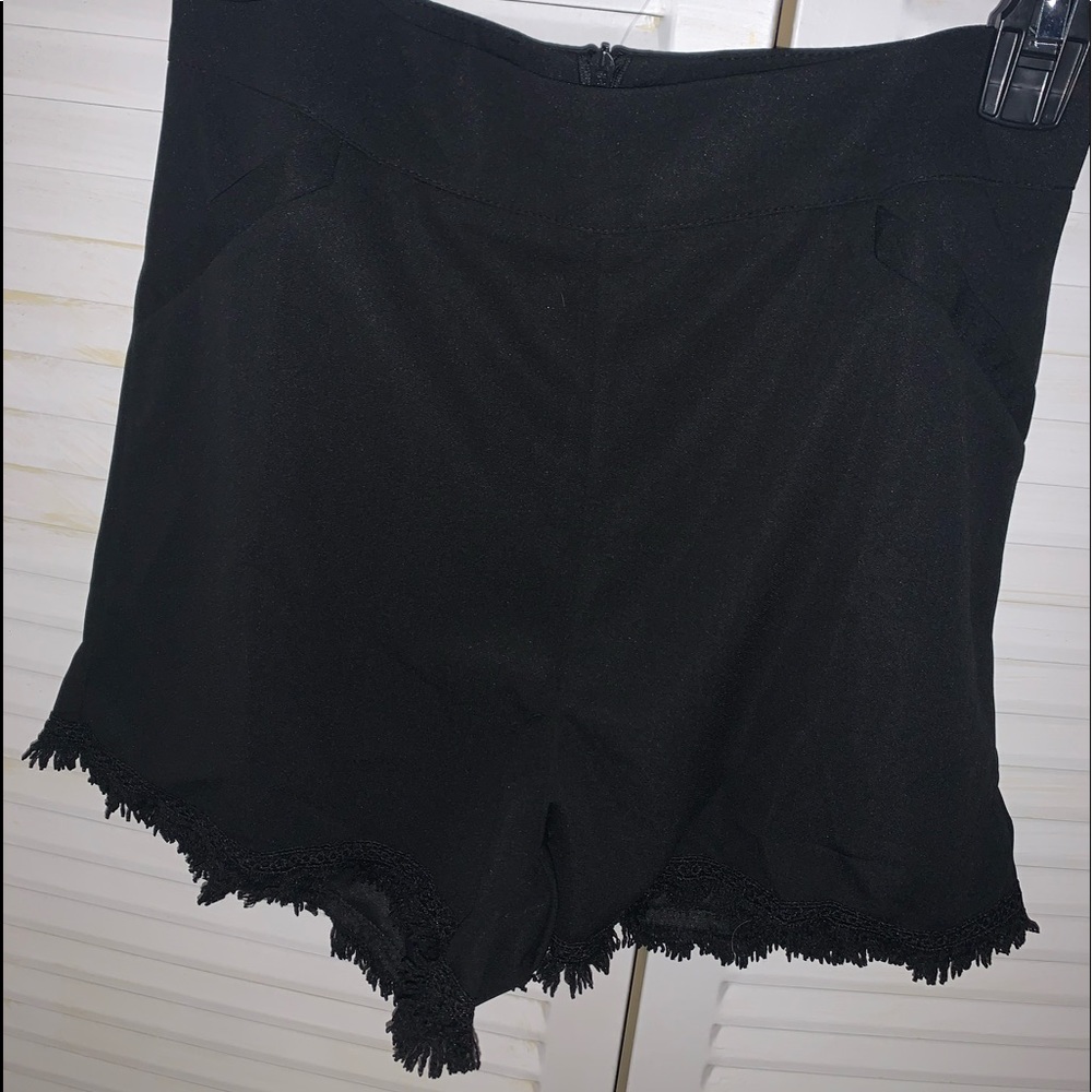 Black brand new SHEIN shorts.